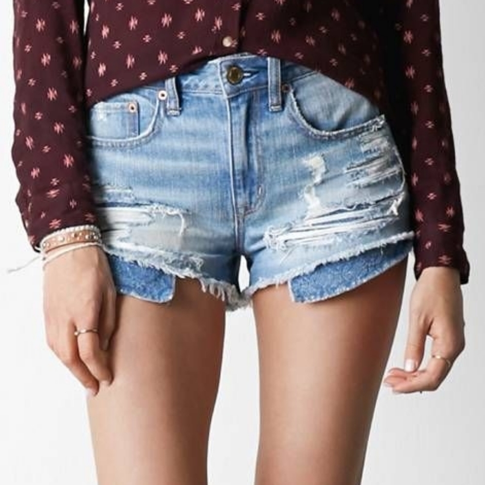 American Eagle Hi-Rise Shortie